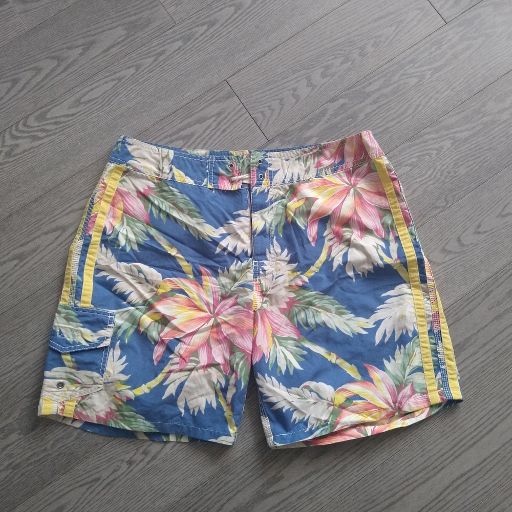 Ralph Lauren Rugby Swim Trunks 34.